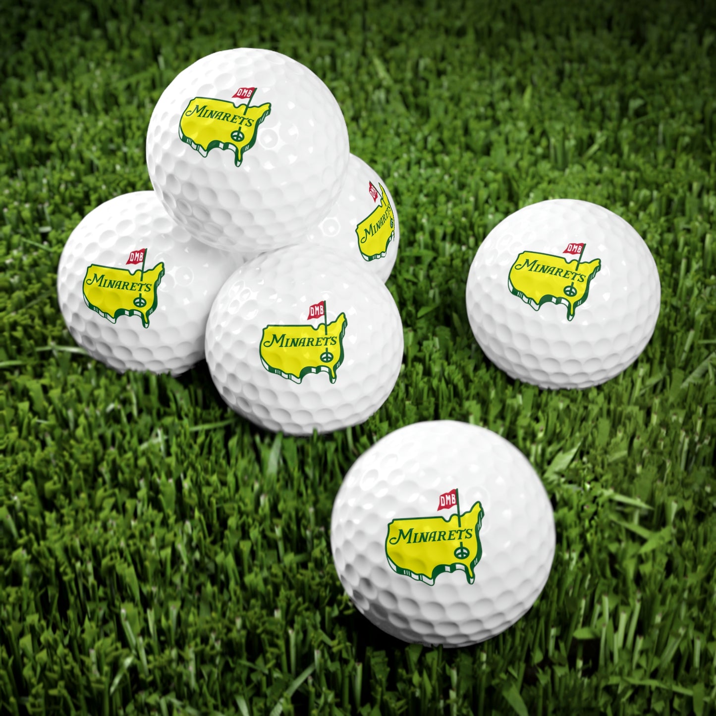 Minarets Golf Balls, 6pcs MISC