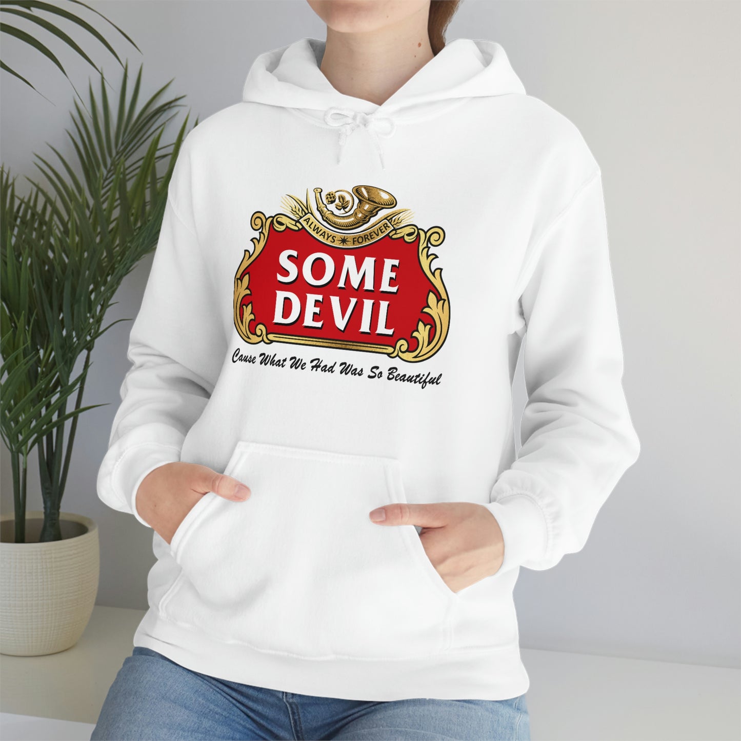 Some Devil Hooded Sweatshirt