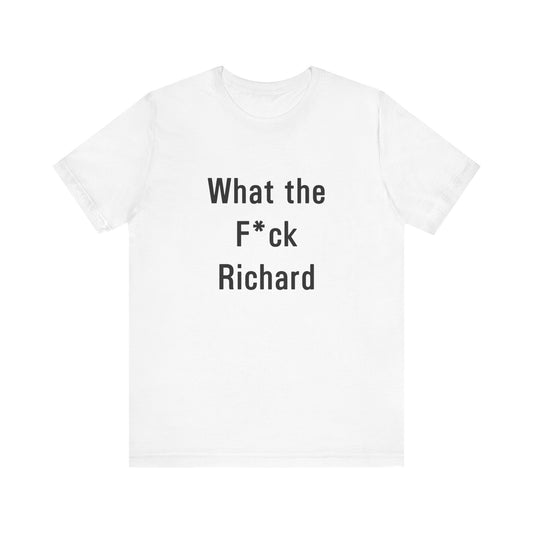 WTF Richard Disc Golf Shirt