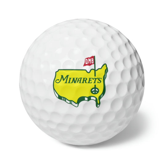 Minarets Golf Balls, 6pcs MISC