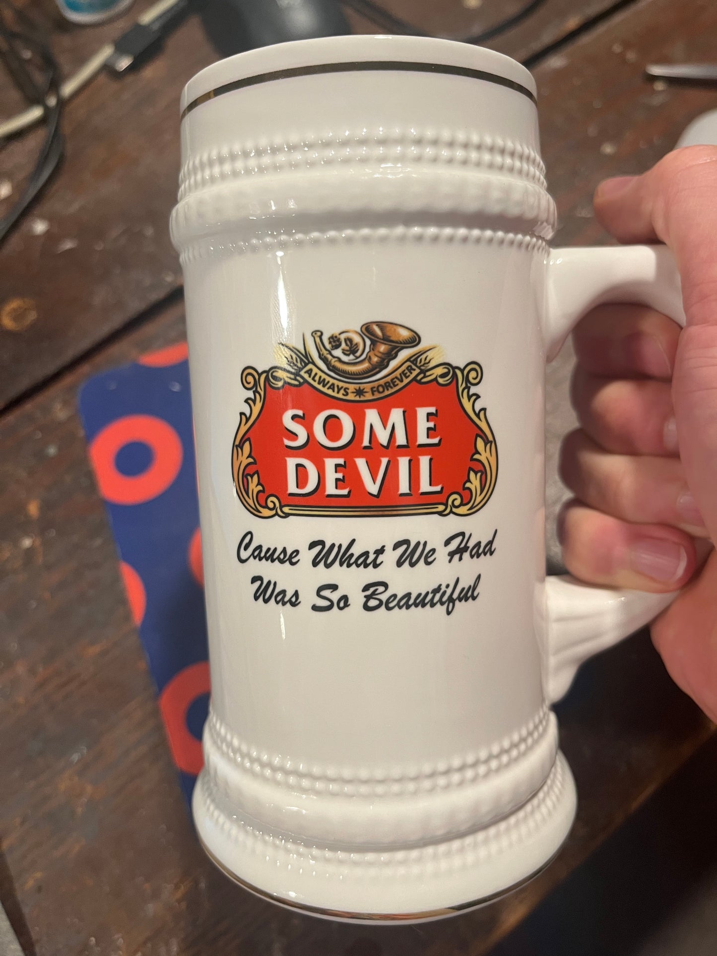 Some Devil Beer Stein Mug Drinkware