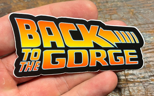 Back to the Gorge Sticker